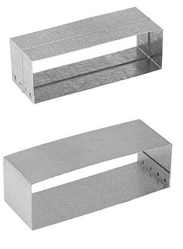 duct connector 150x50 zinc-plated